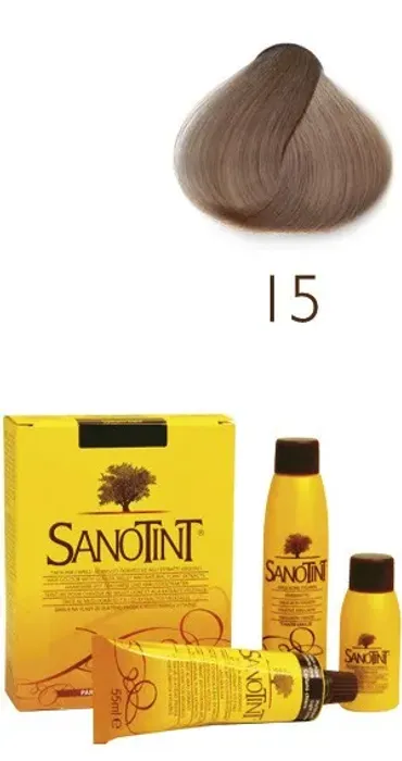 Sanotint 15 Barva na vlasy CLASSIC popelavý blond 125 ml